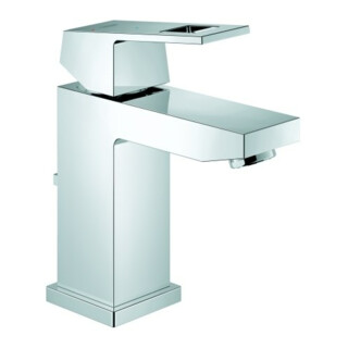 Grohe Waschtisch-Einhebelmischer Eurocube 1/2", S, m Abl.garn, Mittelstel. ka, ch