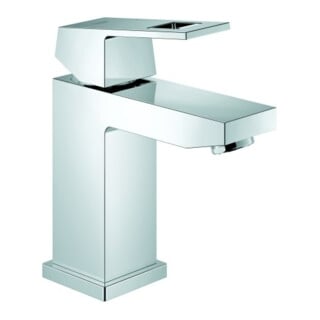 Grohe Waschtisch-Einhebelmischer Eurocube 1/2", S-Size, glatter Körper, chrom