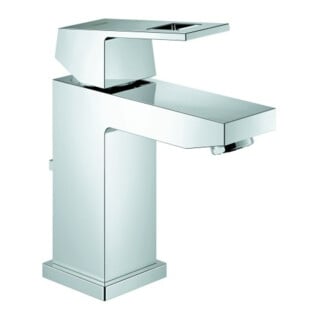 Grohe Waschtisch-Einhebelmischer Eurocube 1/2", S-Size, mit Ablaufgarnitur, chrom