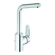 Grohe Waschtisch-Einhebelmischer Eurodisc Cosmopolitan 1/2", L-Size, mit Ablaufgarnitur, chrom