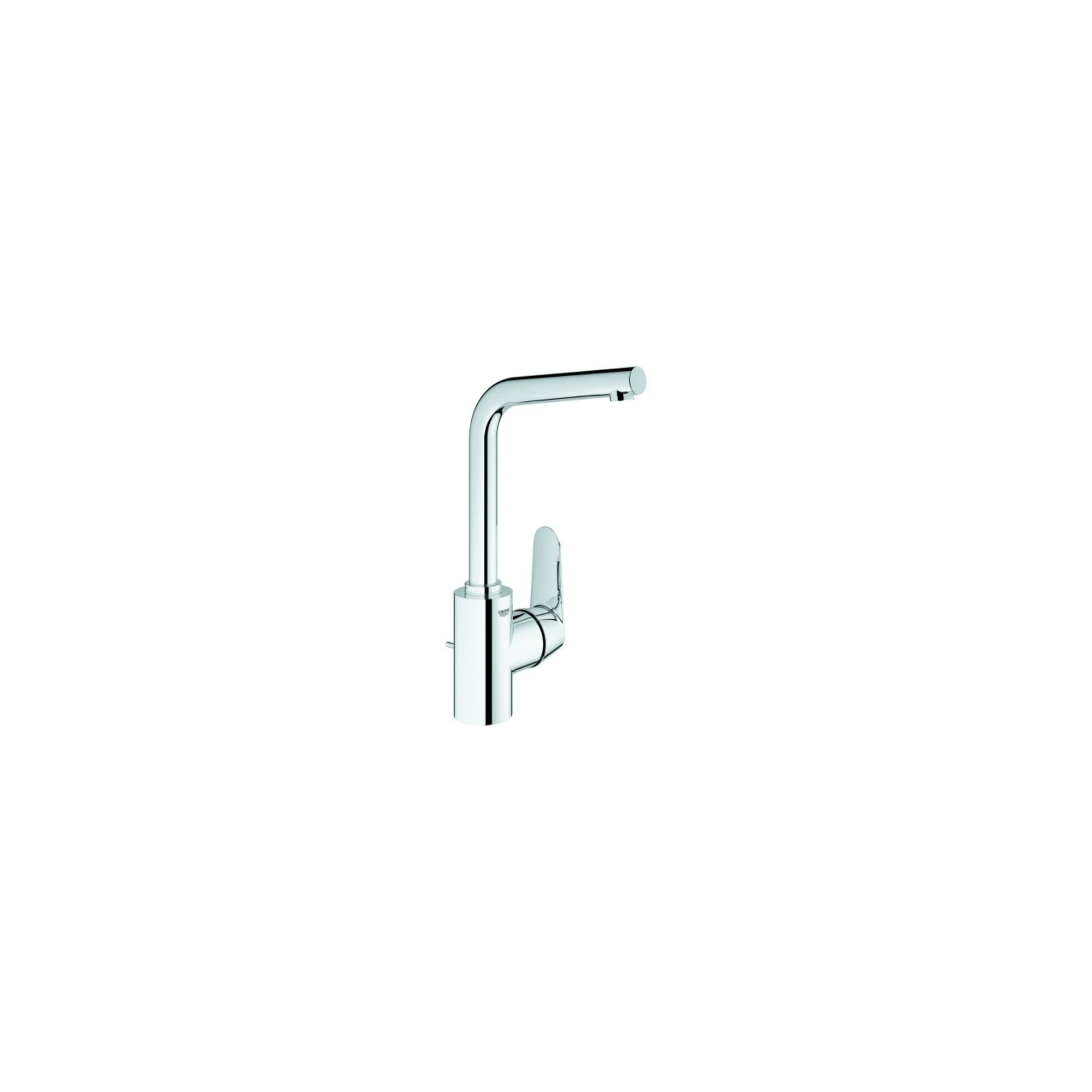 Grohe Waschtisch-Einhebelmischer Eurodisc Cosmopolitan 1/2", L-Size, mit Ablaufgarnitur, chrom