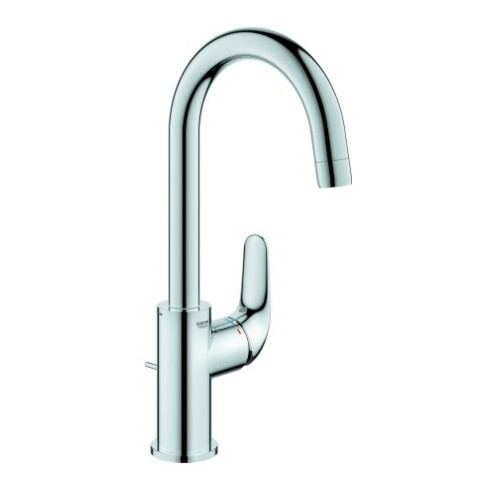 Grohe Waschtisch-Einhebelmischer Euroeco 1/2", L, m Abl a Kusnsstoff, Mit ka, ch
