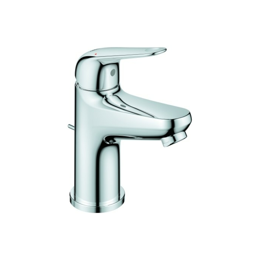 Grohe Waschtisch-Einhebelmischer Euroeco 1/2", S, m Abl.garn a Met., Ros., chrom