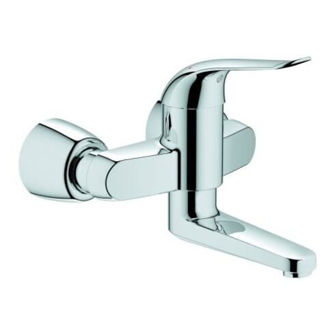 Grohe Waschtisch-Einhebelmischer Euroeco Special chr, Ausl. 21,4cm, abspb. S-Anschlüsse
