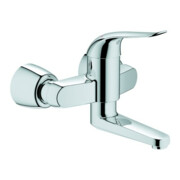 Grohe Waschtisch-Einhebelmischer Euroeco Special chr, Ausl. 21,4cm, abspb. S-Anschlüsse