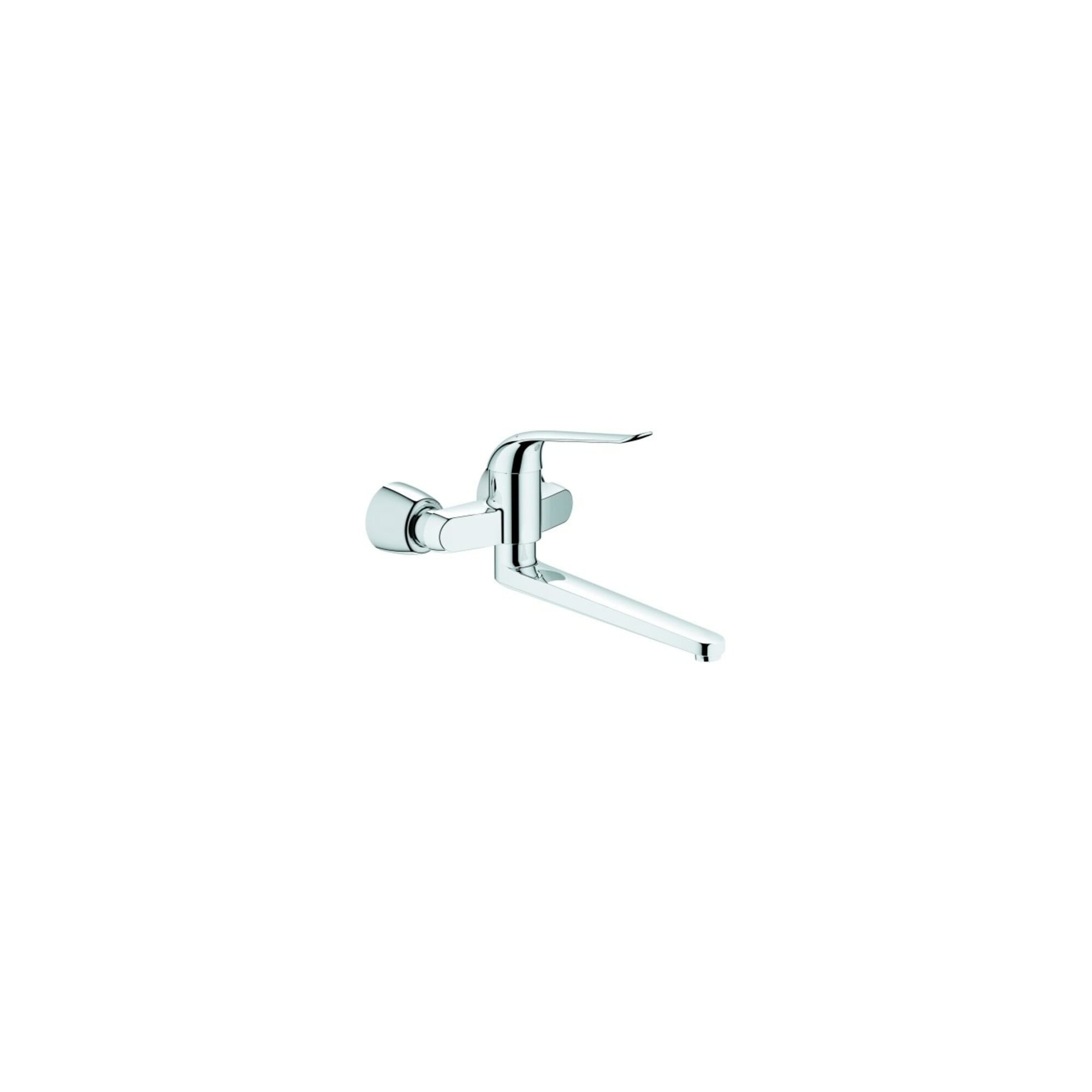 Grohe Waschtisch-Einhebelmischer Euroeco Special chr, Ausl. 34,2cm, abspb. S-Anschlüsse