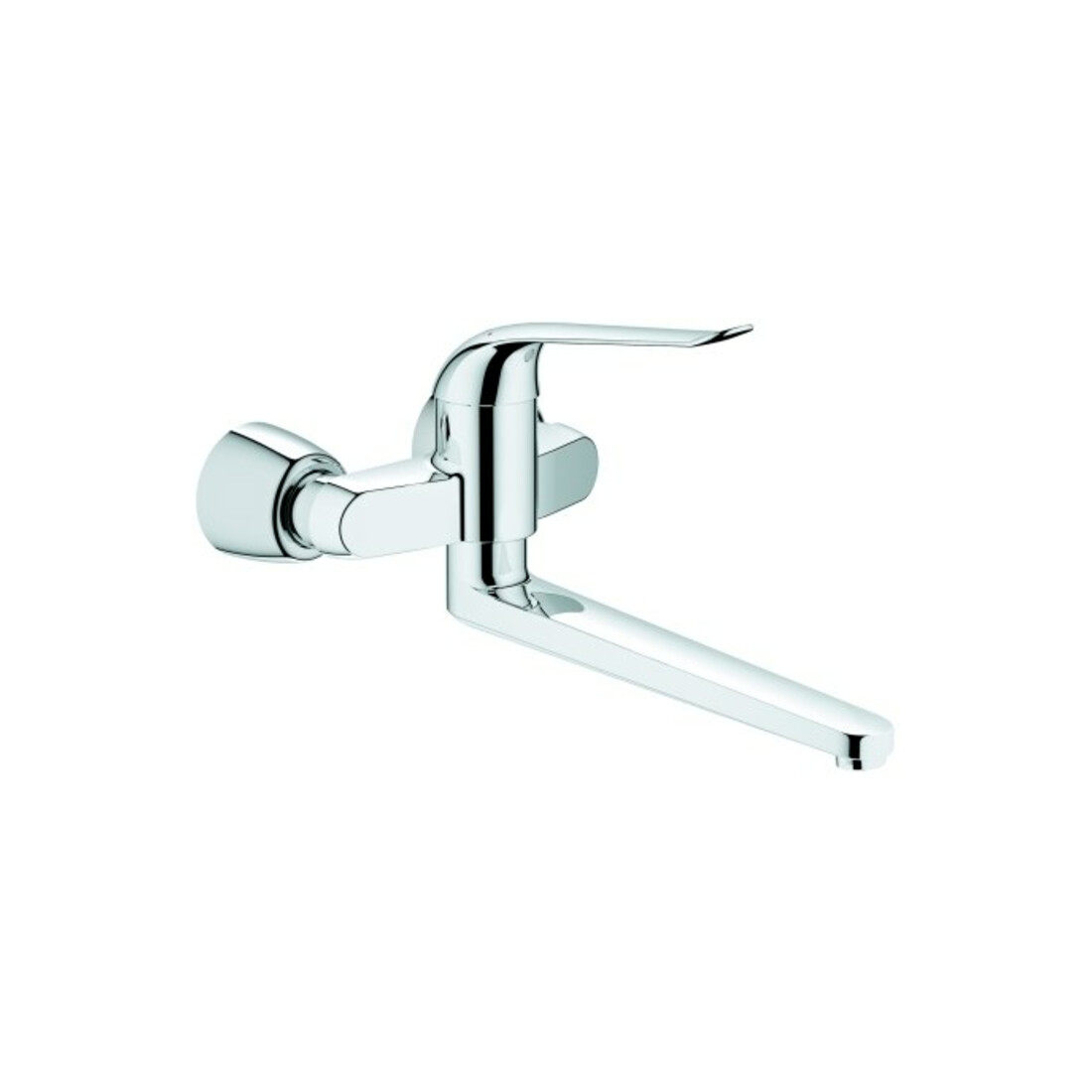 Grohe Waschtisch-Einhebelmischer Euroeco Special chr, Ausl. 34,2cm, abspb. S-Anschlüsse