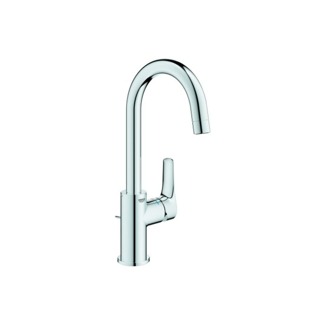 Grohe Waschtisch-Einhebelmischer Eurosmart 1/2", L, m Abl, schwenkb. Rohrausl, ch