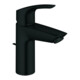 Grohe Waschtisch-Einhebelmischer Eurosmart 1/2, S, mit Ablaufgarnitur, matt black-1