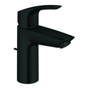Grohe Waschtisch-Einhebelmischer Eurosmart 1/2, S, mit Ablaufgarnitur, matt black