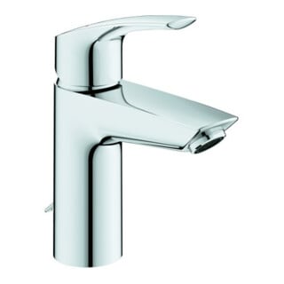 Grohe Waschtisch-Einhebelmischer Eurosmart 1/2", S-Size, versenkbare Kette, chrom