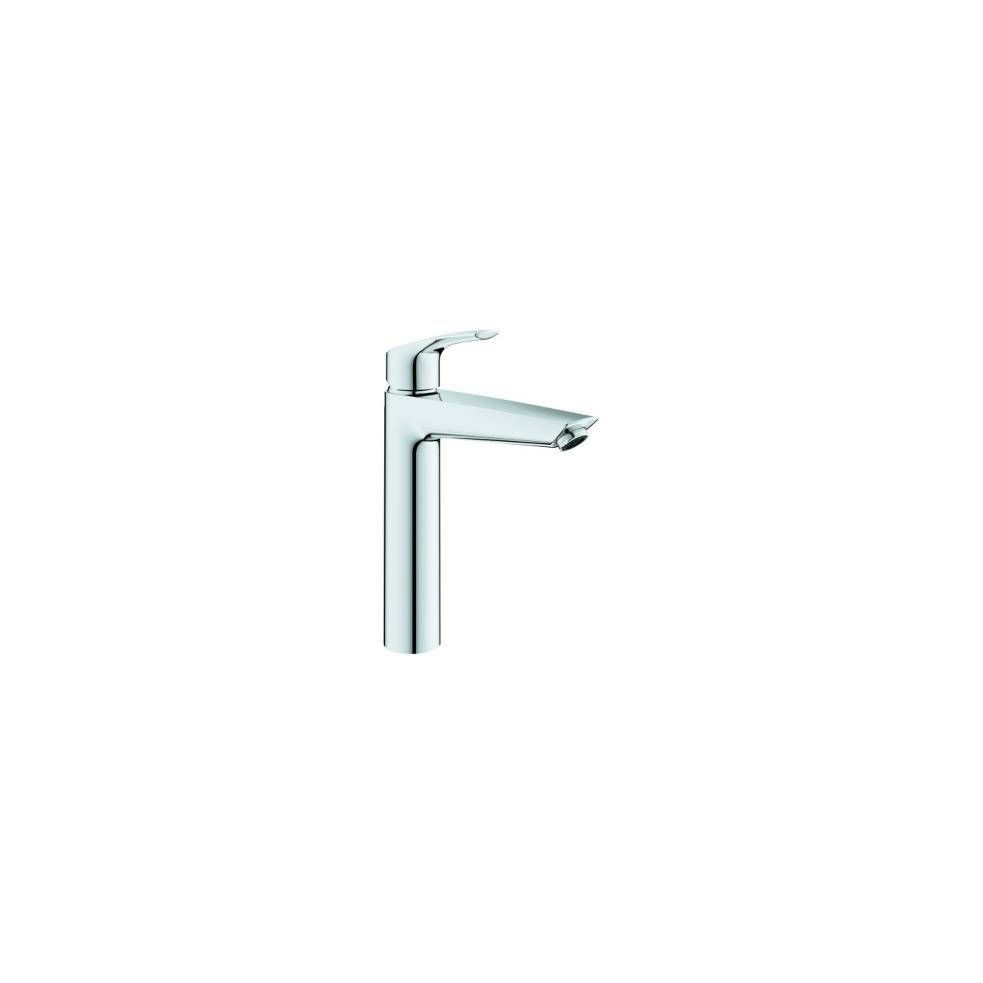 Grohe Waschtisch-Einhebelmischer Eurosmart 1/2, XL, o. Abl.garn, gl. Körper, chrom