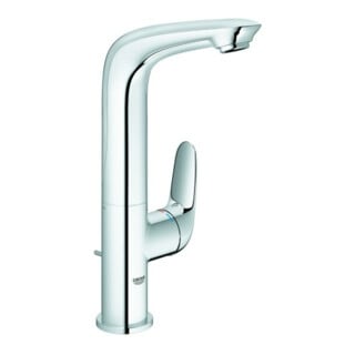 Grohe Waschtisch-Einhebelmischer Eurostyle 1/2", L, m Abl, ges Heb, schwenkb., ch