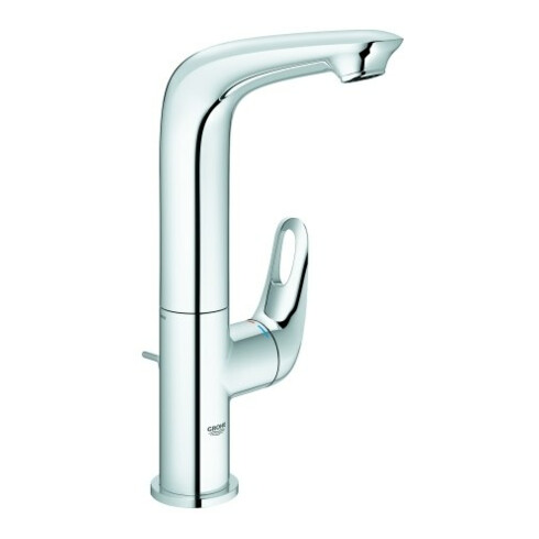 Grohe Waschtisch-Einhebelmischer Eurostyle 1/2", L, m Abl, off Heb, schwenkb., ch