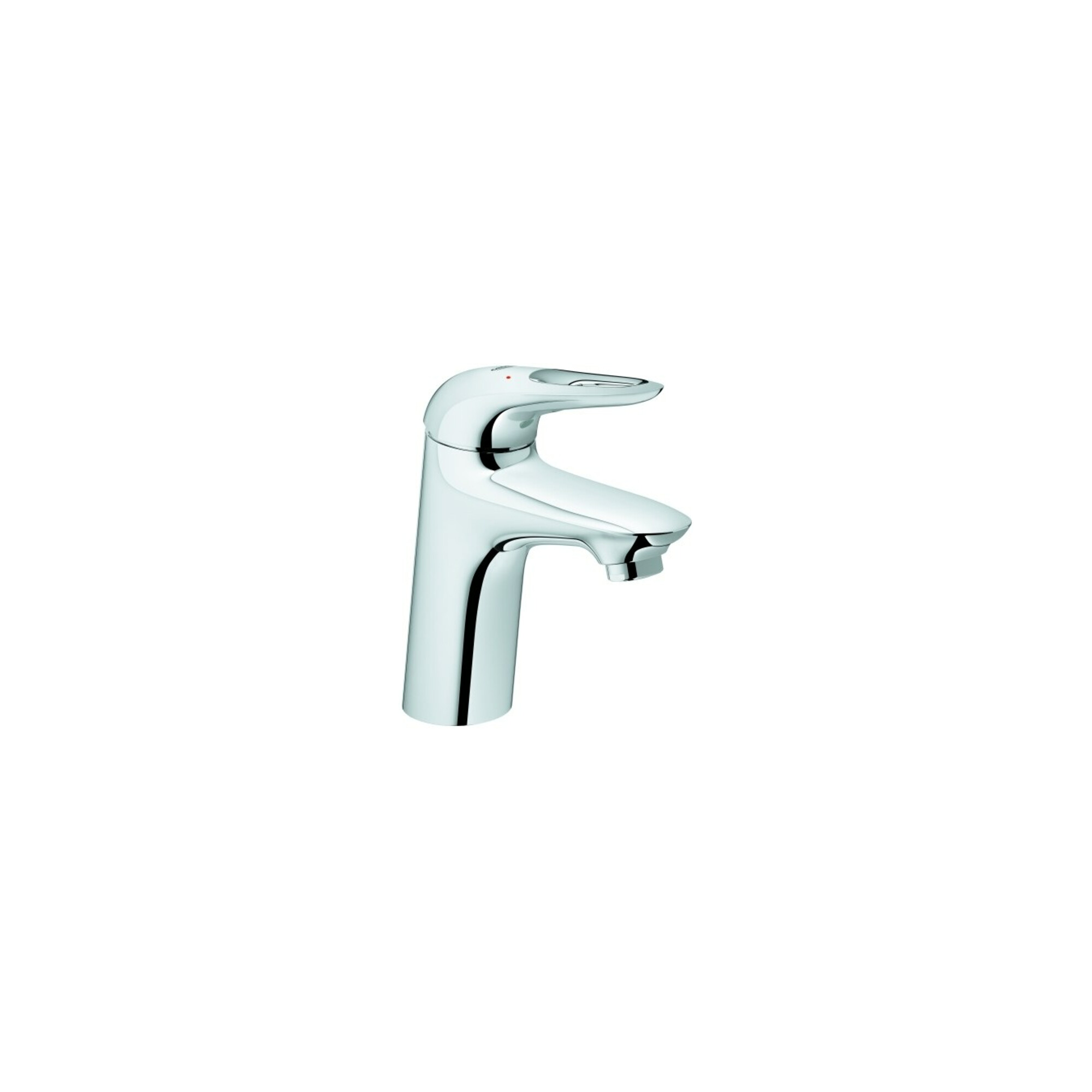 Grohe Waschtisch-Einhebelmischer Eurostyle 1/2", S, m P-op Abl, off Hebel, gl Kö, c