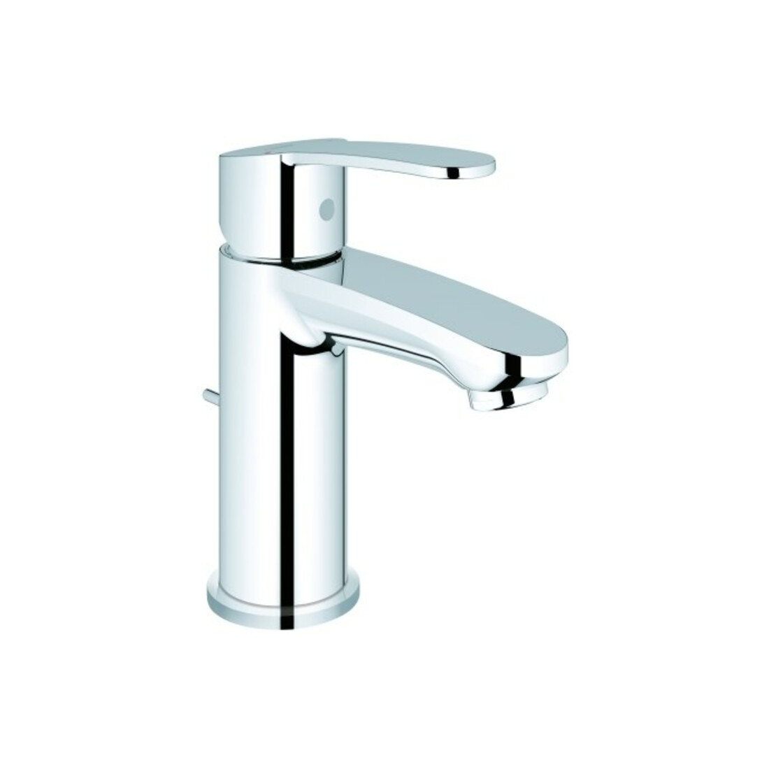 Grohe Waschtisch-Einhebelmischer Eurostyle C chrom, S-Size, mit Ablaufgarnitur