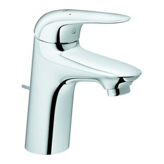 Grohe Waschtisch-Einhebelmischer Eurostyle cr, S, m Ablg, geschl. Metal-Hebelgr.