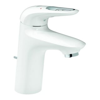 Grohe Waschtisch-Einhebelmischer Eurostyle moon w, S, m Ablg, off. Metal-Hebelgr.