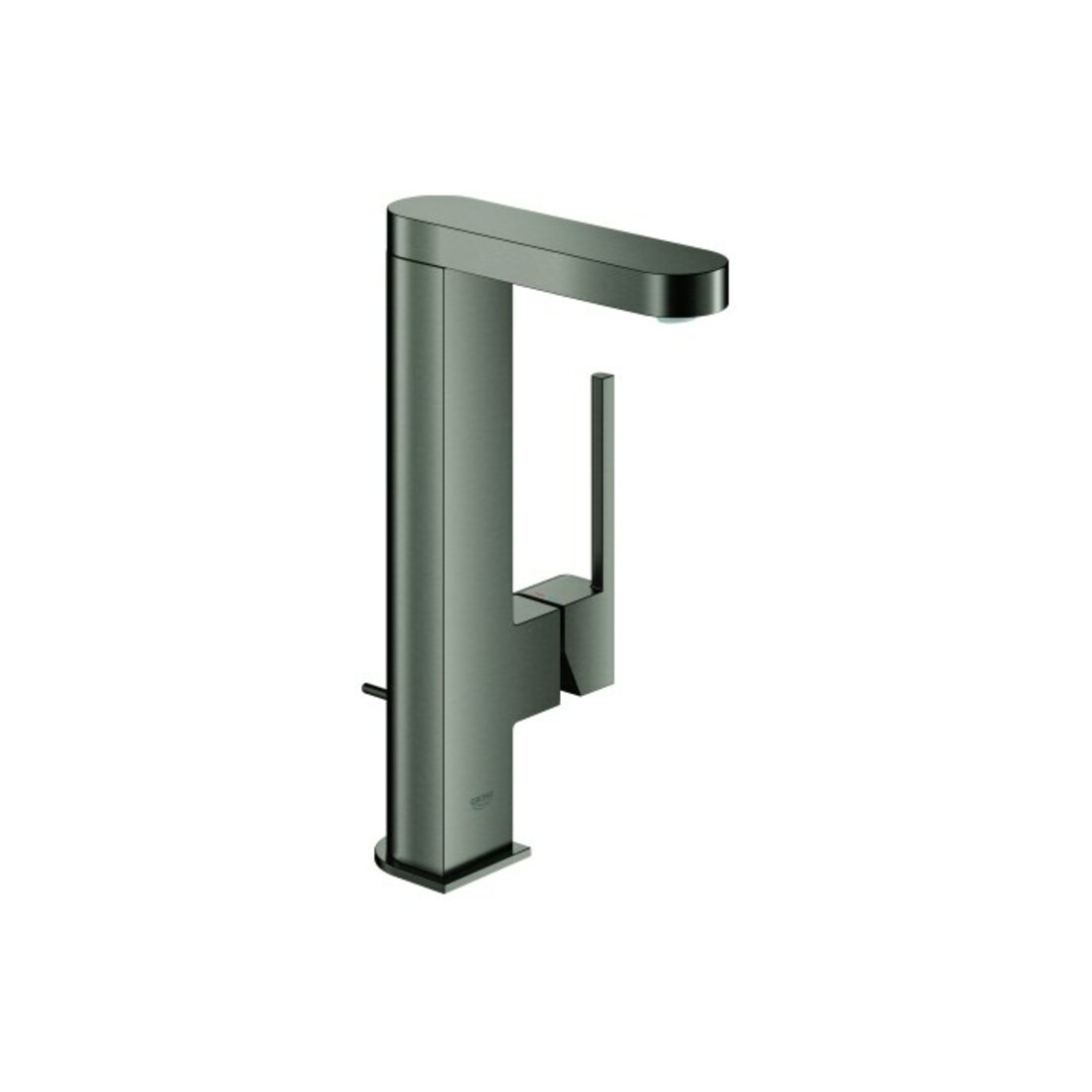 Grohe Waschtisch-Einhebelmischer PLUS 1/2", L, Abl.garn, hd graphite gebürstet