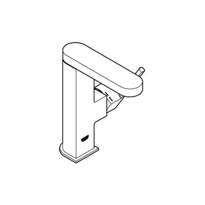 Grohe Waschtisch-Einhebelmischer PLUS 1/2", M, gl Körp, Push-Open-Ablaufg., ch