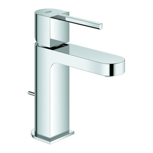 Grohe Waschtisch-Einhebelmischer PLUS 1/2", S, Abl.garn, Mittelstel. ka, chrom