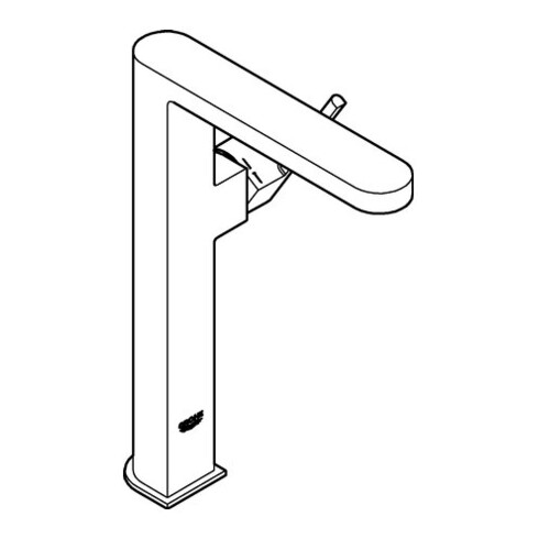 Grohe Waschtisch-Einhebelmischer PLUS XL, gl. Körp, f freist. W-Schüssel, chr