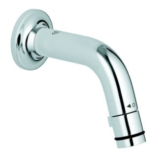 Grohe Waschtisch-Wandauslaufventil Universal, Ausladung 10,6cm, chrom
