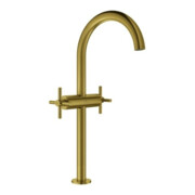 Grohe Waschtisch-Zweigriff-Armatur Atrio 1/2", XL, m Kreuzgr., C sunr gebürstet