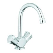 Grohe Waschtisch-Zweigriff-Armatur Costa 1/2", m Abl.garn, schwenkb. Rohrausl, ch