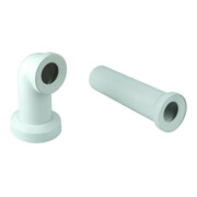 Grohe WC-Ablaufbogen Bau Keramik 6-10,5cm, hor./vert., einstellbar