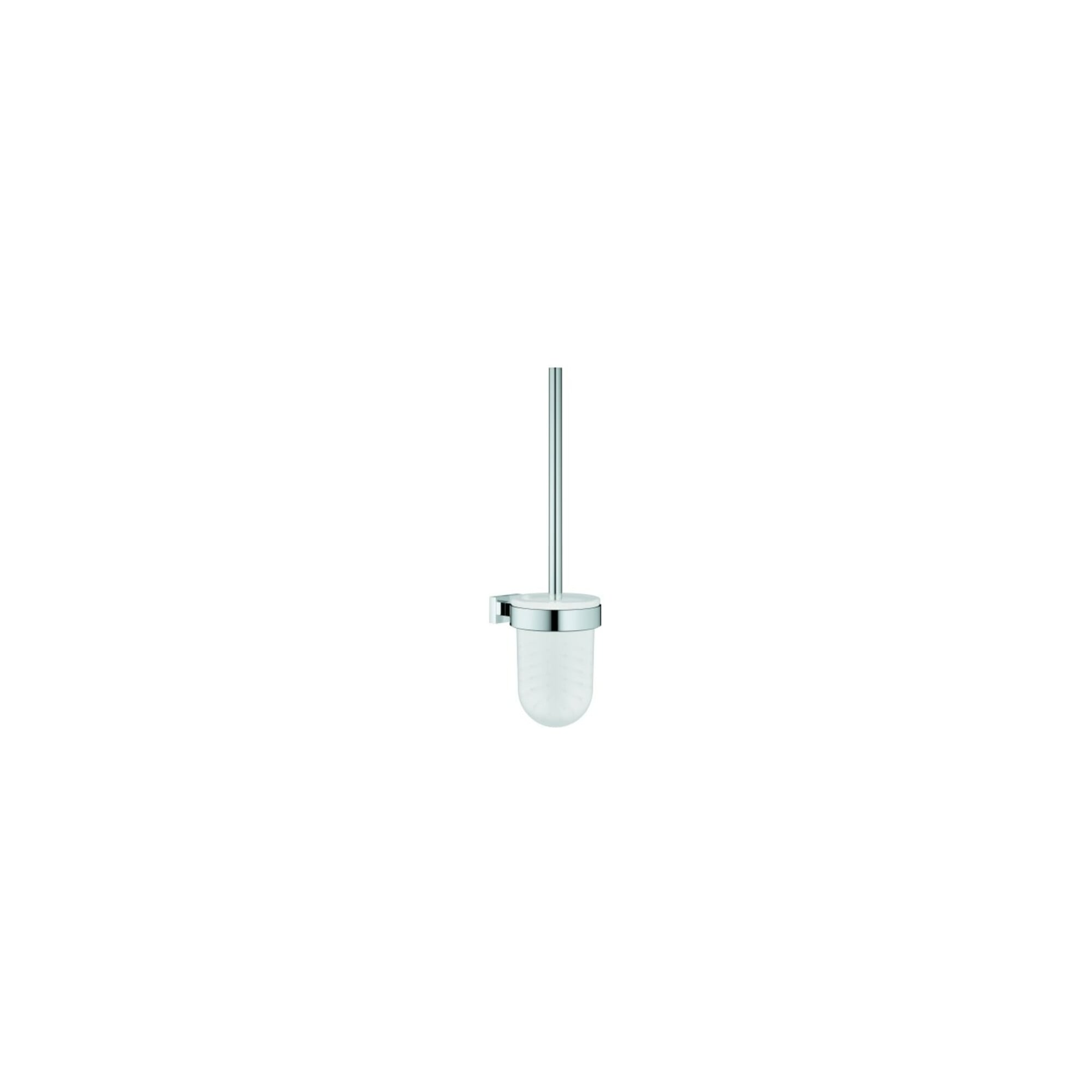 Grohe WC-Bürstengarnitur Essentials Cube Wandmont., verdeckte Befestigung, chrom