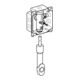 Grohe WC-Druckspüler DN 20, mit Anschluss für Magnetventil, Vorabsperrung