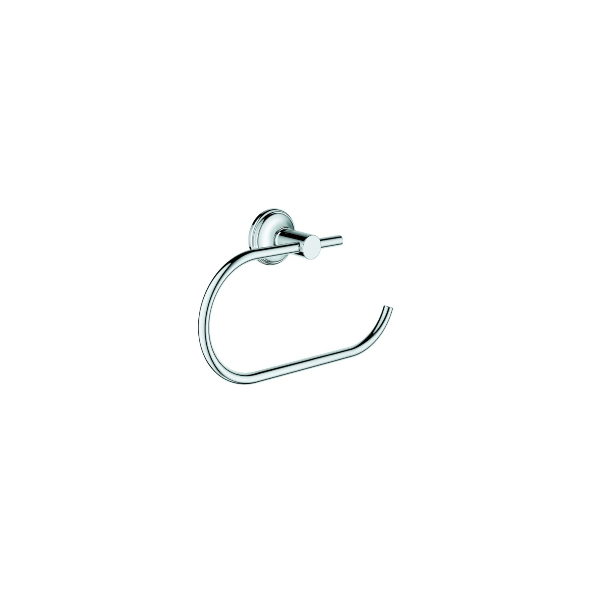 Grohe WC-Papierhal. Essentials Authentic chr, ohne Deckel, verdeckte Befestigung