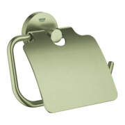 Grohe WC-Papierhalter Essentials m D., verd. Befestig., nickel gebürstet