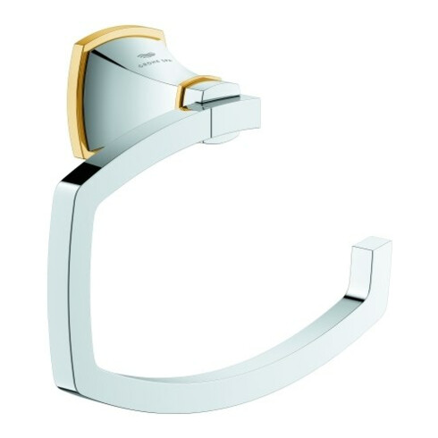 Grohe WC-Papierhalter Grandera ohne Deckel, chrom/gold