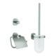 Grohe WC-Set Essentials 3 i 1, verdeckte Befestigung, Supersteel-1