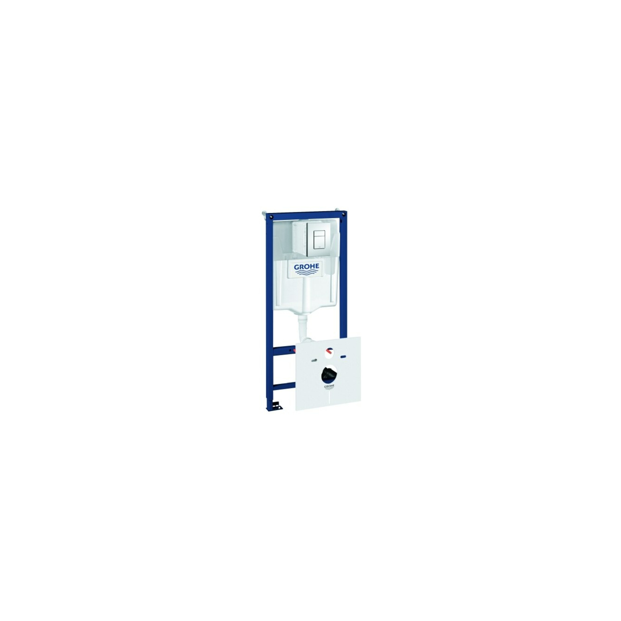 Grohe WC-Set Rapid SL BH 1,13 m, 5-in-1-Set, Abd.-Pl. chrom