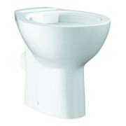 Grohe WC sur pied, céramique à chasse profonde, bord fermé, sortie horizontale, blanc alpin