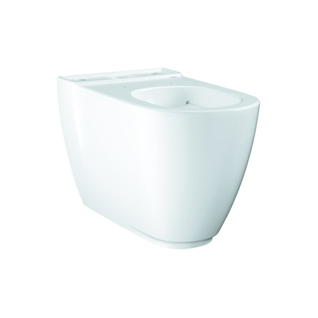 Grohe WC sur pied Essence céramique sans rebord de chasse, sortie universelle, blanc alpin