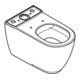 Grohe WC sur pied Essence céramique sans rebord de chasse, sortie universelle, blanc alpin-3