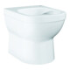 GROHE WC suspendu à chasse profonde Euro sans bride blanc alpin sortie universelle 3/5 l