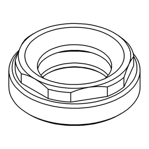 Grohe Zentralverschraubung 440421 für Eichelberg Kartuschen K35mm