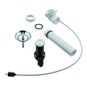 Grohe Zugstangen-Ablaufgarnitur 40986 Push-Exzenter für Küchenspülen edelstahl