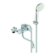 Grohe Zweigriff-Mehrzweck-Armatur Costa 1/2", m Brausegarnitur, Umst., Wd-mont., ch
