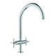 Grohe Zweigriff-Spültischarmatur Atrio 1/2", chrom-1