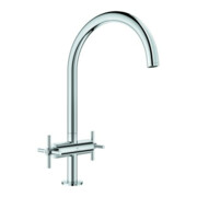 Grohe Zweigriff-Spültischarmatur Atrio 1/2", chrom