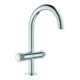 Grohe Zweigriff-Waschtisch-Einlochbatterie Atrio Priv. Coll. 1/2", L-Size, chrom-1
