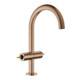 Grohe Zweigriff-Waschtisch-Einlochbatterie Atrio Priv. Coll. 1/2", L-Size, warm sunset gebürstet-1