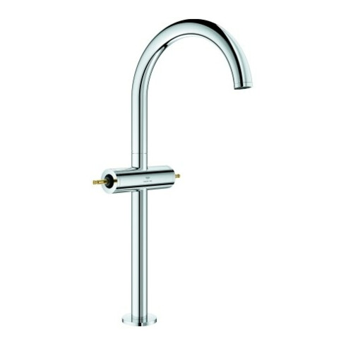 Grohe Zweigriff-Waschtisch-Einlochbatterie Atrio Priv. Coll. 1/2", XL-Size, chrom