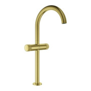 Grohe Zweigriff-Waschtisch-Einlochbatterie Atrio Priv. Coll. 1/2", XL-Size, cool sunrise gebürstet